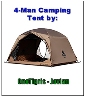 One Tigris 4 Man Tent